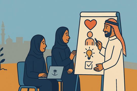 من التعاطف إلى الإبداع: التفكير التصميمي لتحسين تجربة المستفيد…