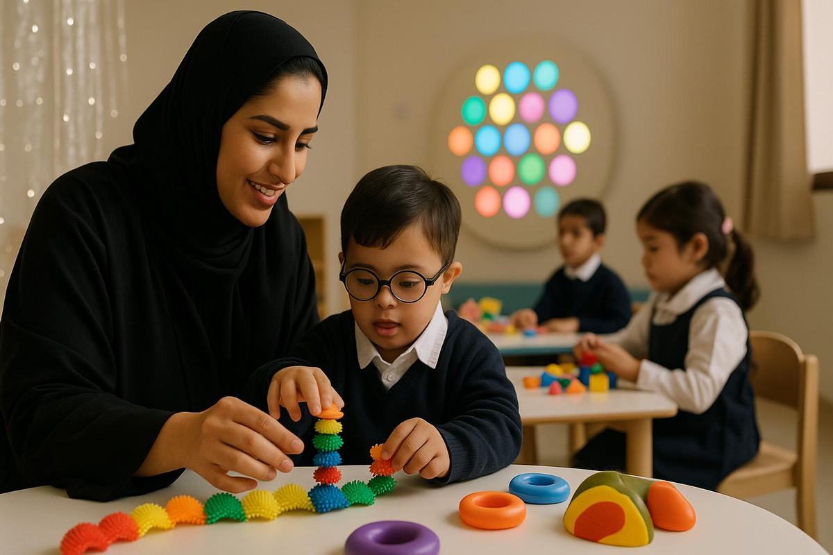 من الرعاية إلى التمكين التعليمي: رياض الأطفال الفكرية غير الرب…